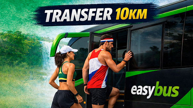 Transfer 10 km